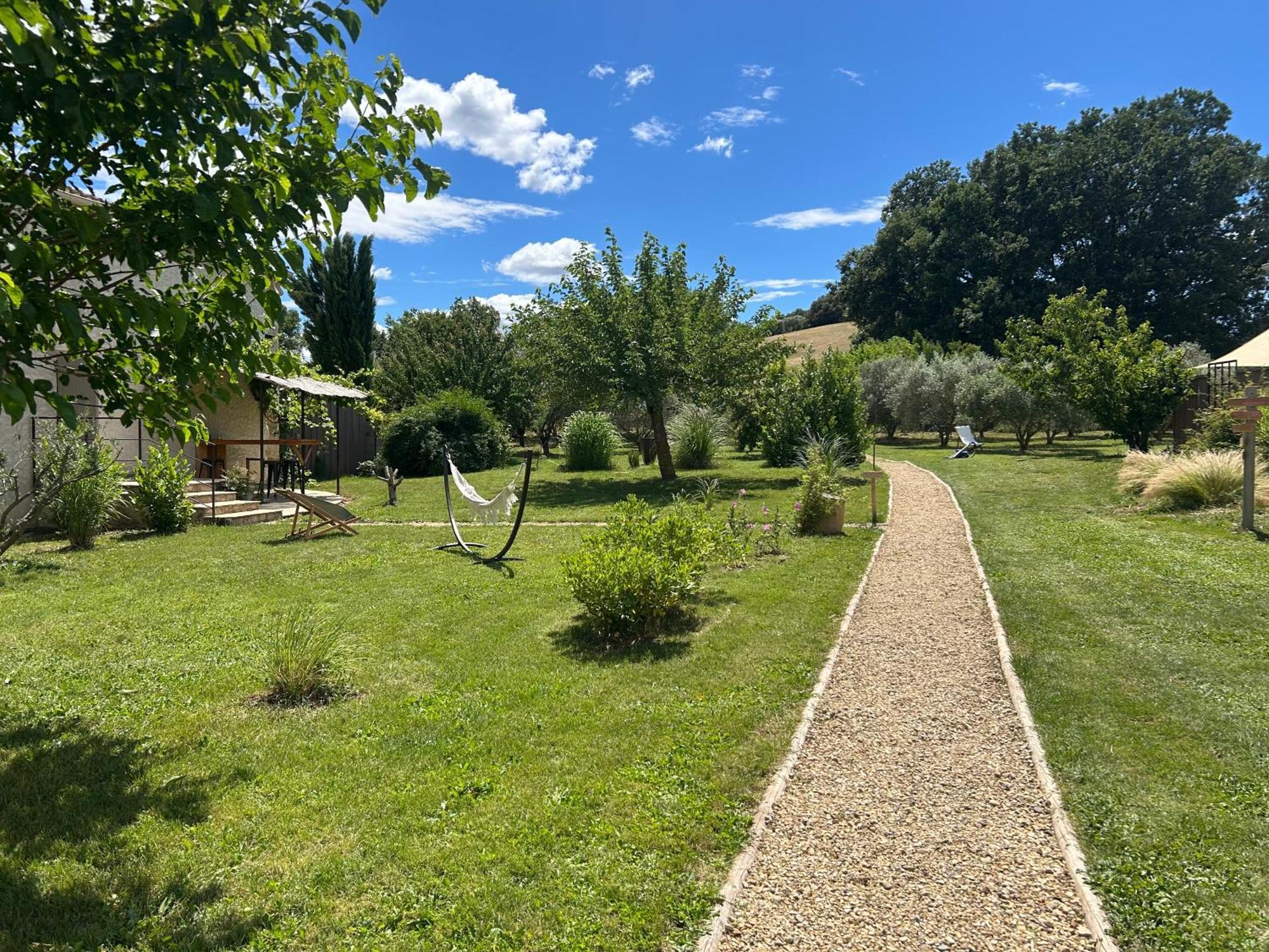 Sous Les Etoiles En Provence, Gite Les Grands Chenes Lurs Экстерьер фото